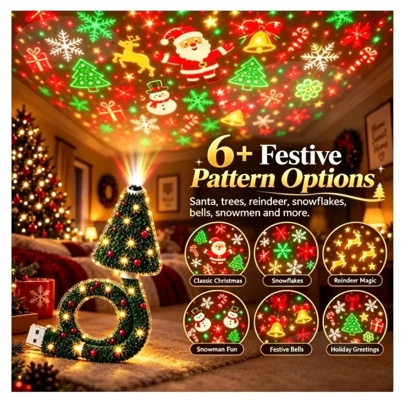 Christmas Tree Projector Light