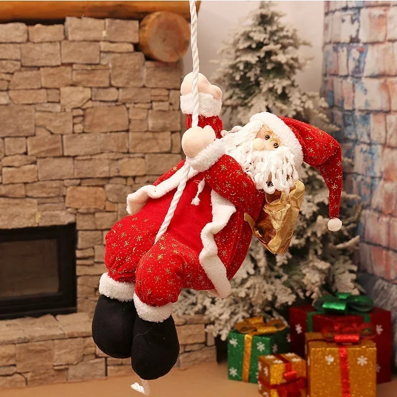 Fabric Santa Decoration – 30 cm
