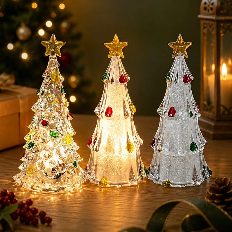 Crystal-Style Christmas Tree LED Light