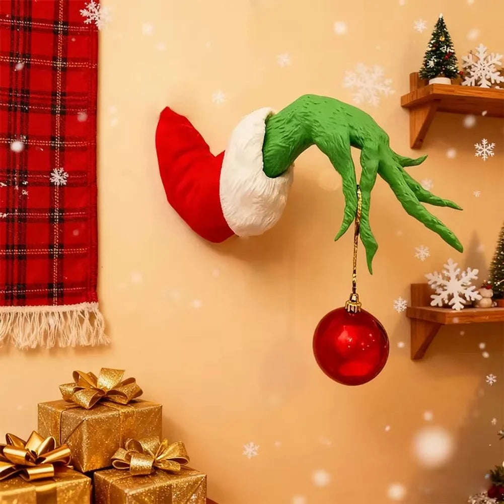 Green Character Arms Christmas Tree Decoration