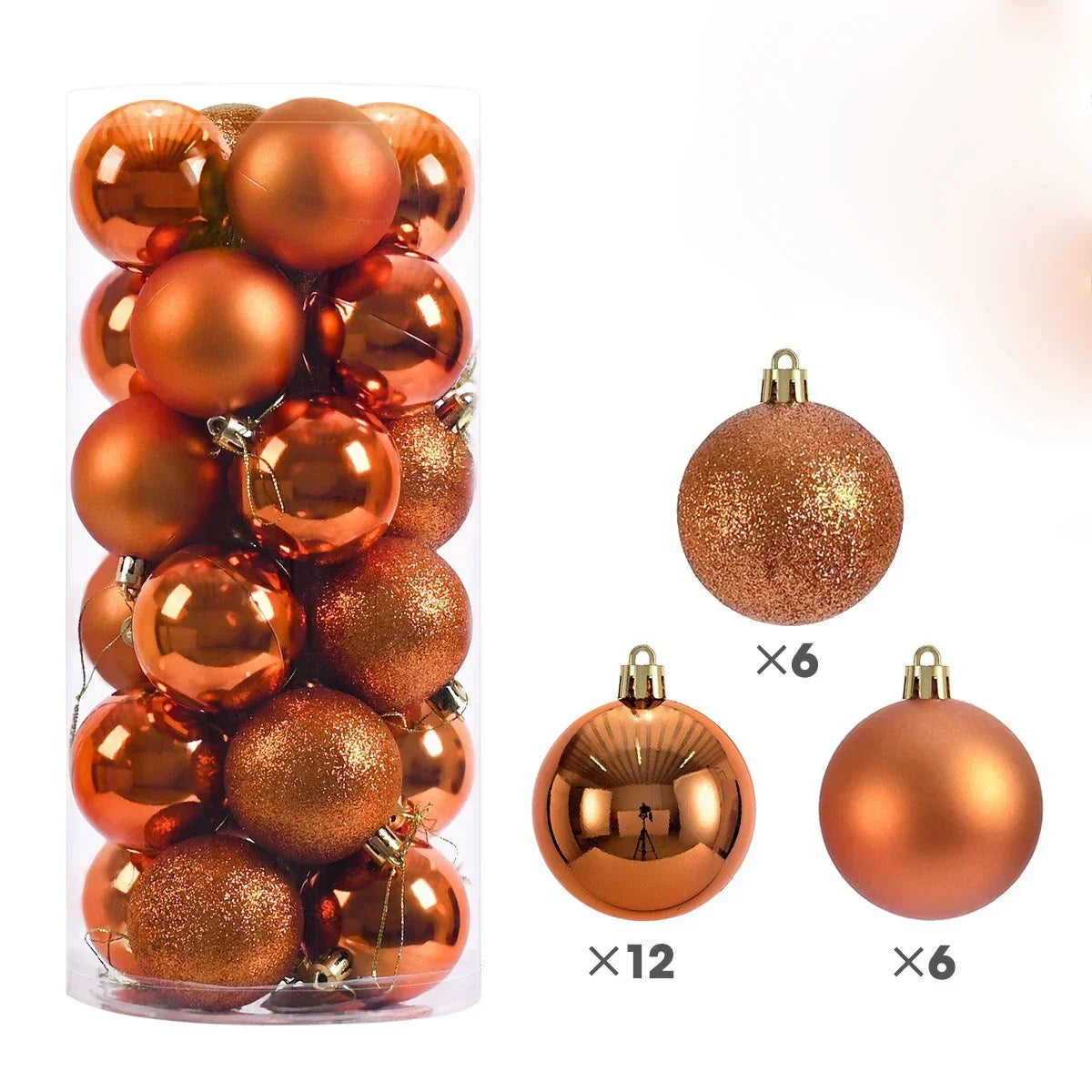 Christmas Baubles – 24 Pack