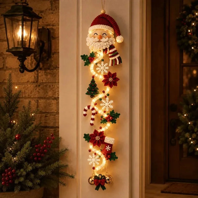 LED Crochet Christmas Hanging Decoration