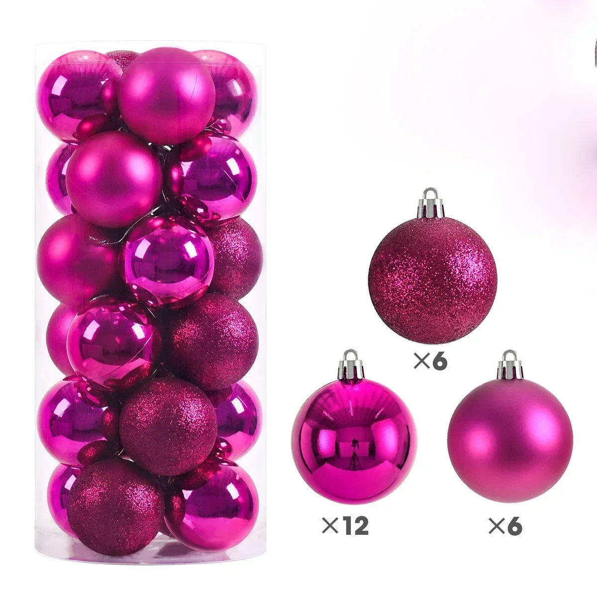 Christmas Baubles – 24 Pack