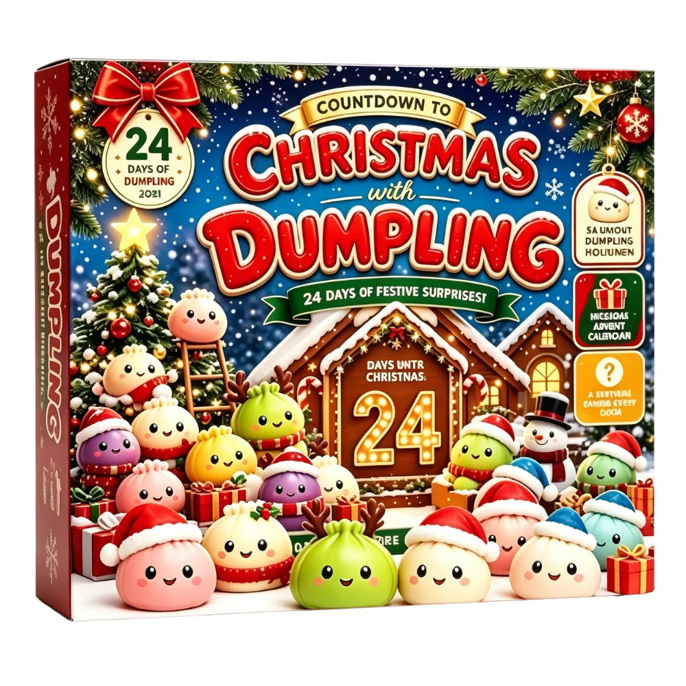 Christmas Squishy Advent Calendar – 24 Days