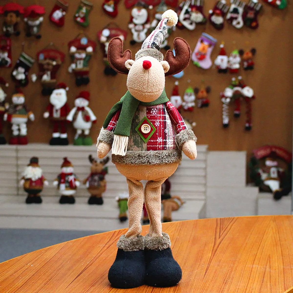 Standing Christmas Character Decorations – 3 Piece Set