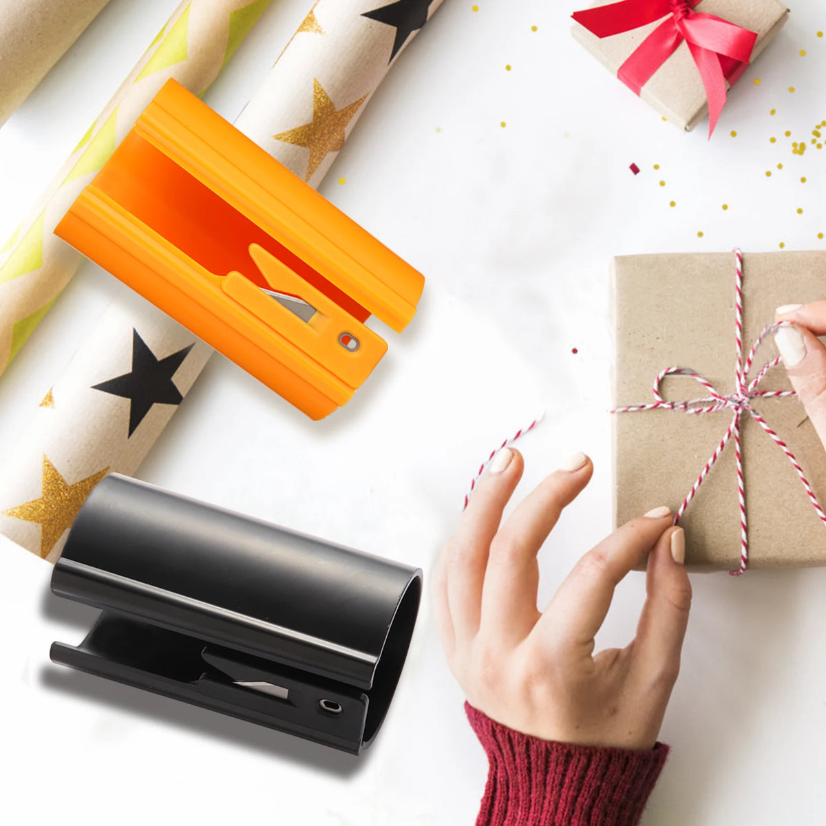 Sliding Wrapping Paper Cutter