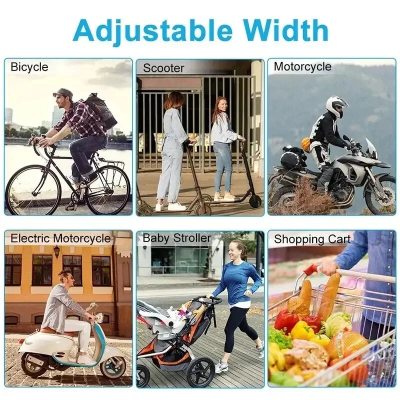 Rotating Bicycle and Motorcycle Phone Holder