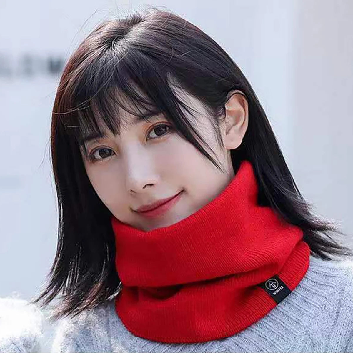 Knitted Winter Neck Warmer