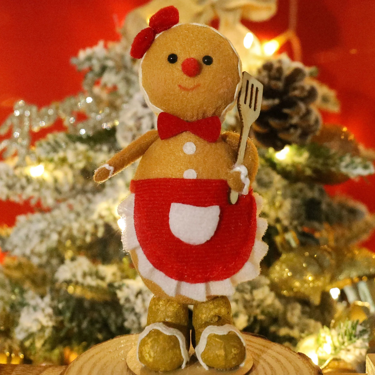 Gingerbread Chef Plush Decorations