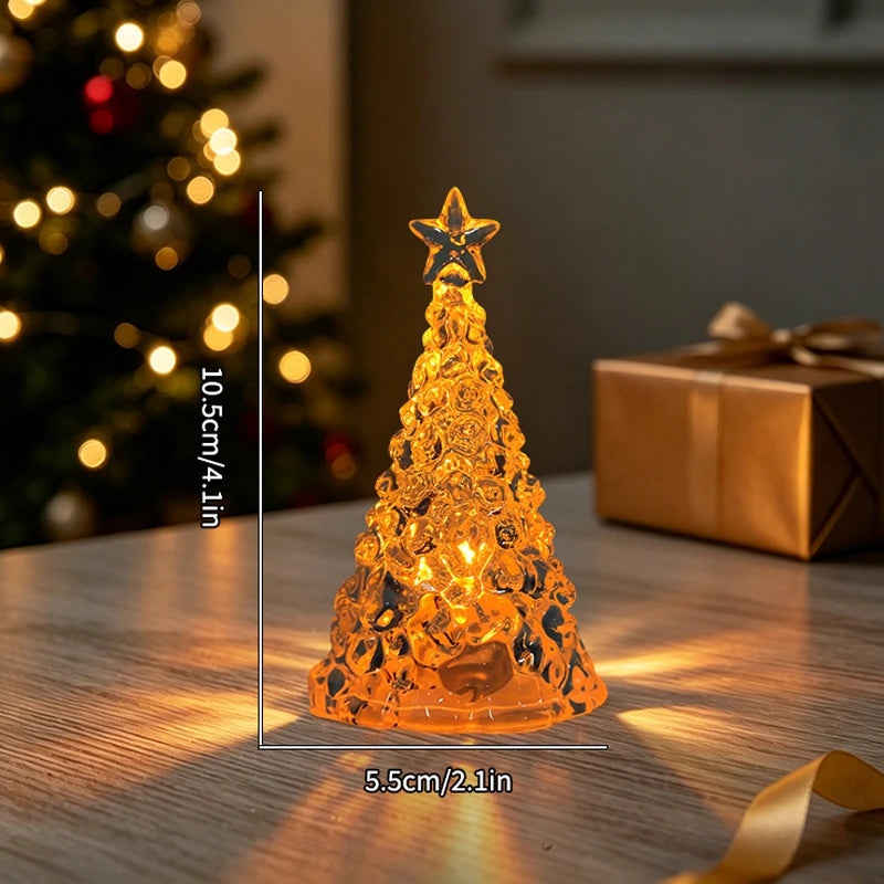Crystal-Style Christmas Tree LED Light