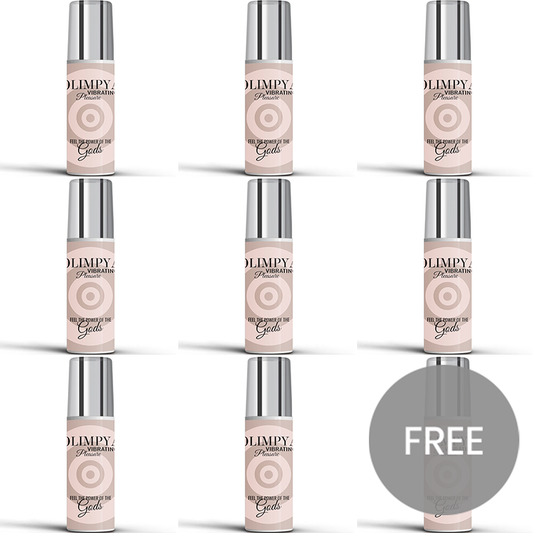 OLIMPYA - VIBRATING PLEASURE GODDESS 8 + 1  FREE