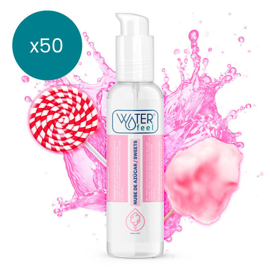 WATERFEEL - SUGAR CLOUD LUBRICANT 175 ML PACK 50 UNITS