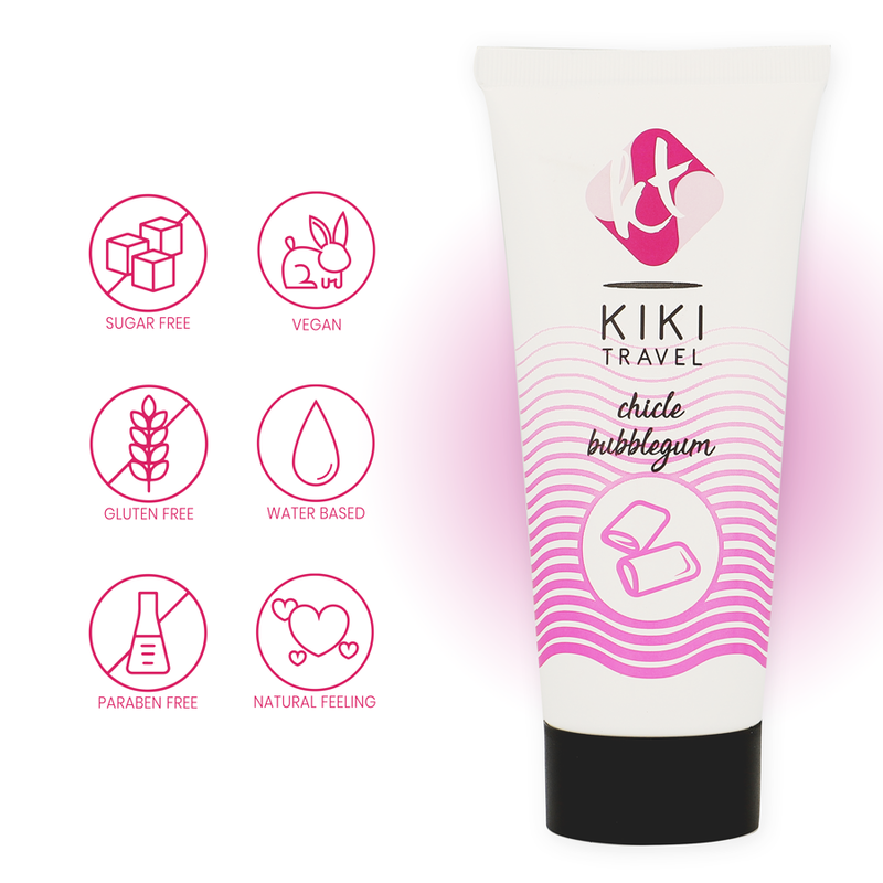 KIKÃ TRAVEL - BUBBLEGUM LUBRICANT 50 ML