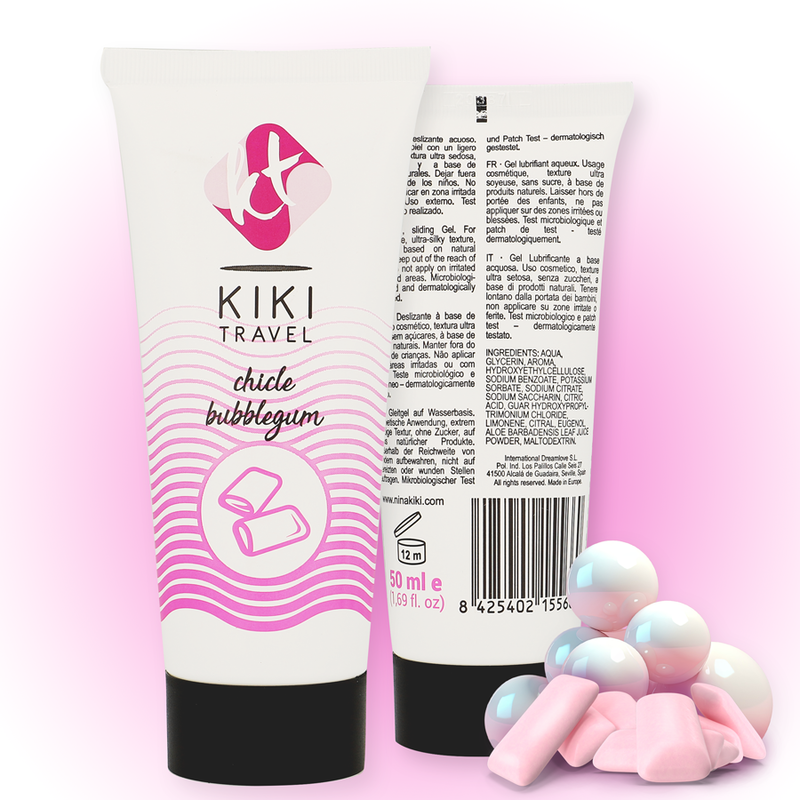 KIKÃ TRAVEL - BUBBLEGUM LUBRICANT 50 ML