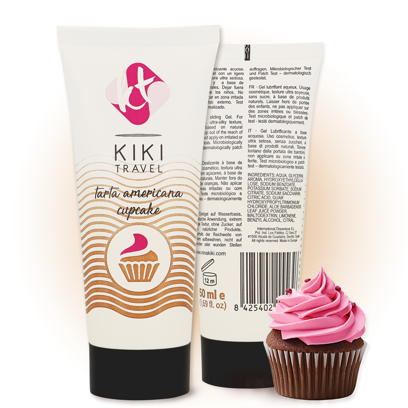 KIKÃ TRAVEL - CUPCAKE LUBRICANT 50 ML