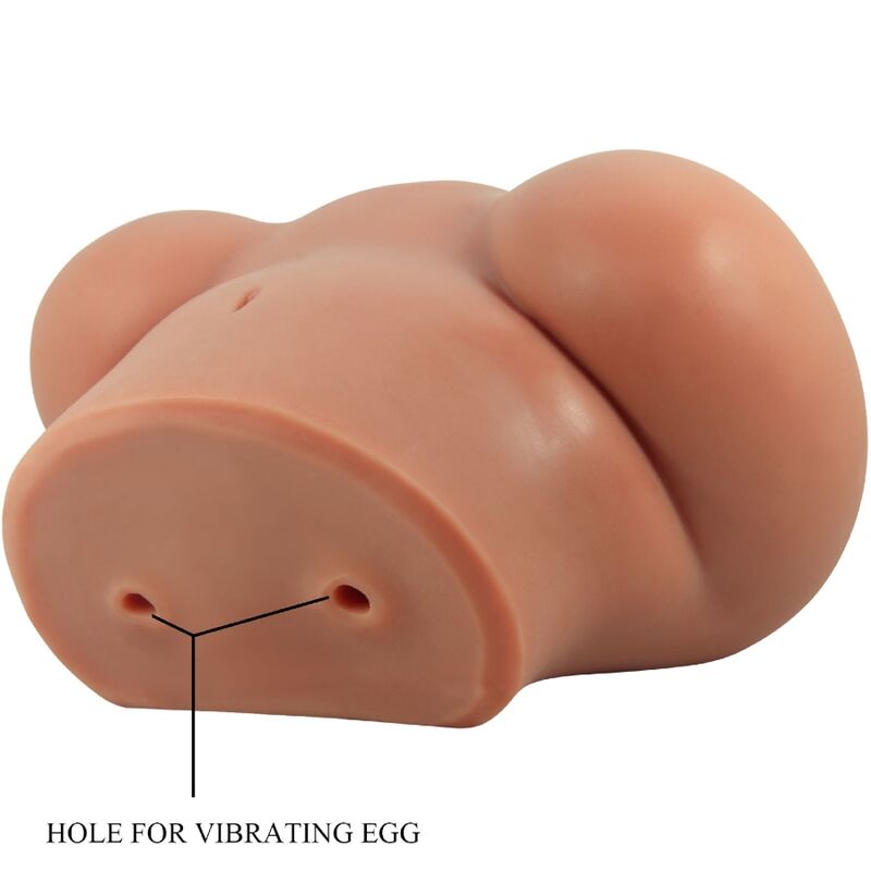 CRAZY BULL - LUNA VIBRATOR BUTT WITH REALISTIC VAGINA AND ANUS CONTROL REMOTO