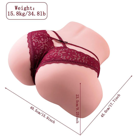 XISE - MARISA MULTIPOSITION REALISTIC VAGINA  MASTURBATOR WITH THRUSTING