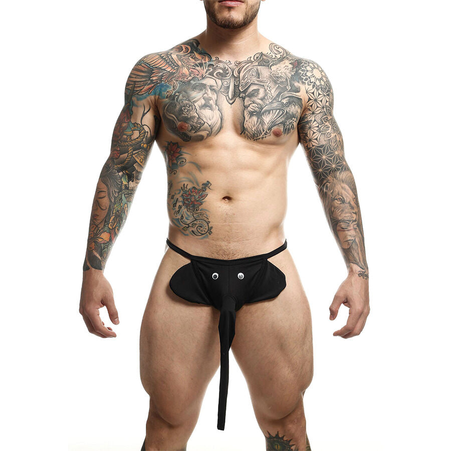 MOB - BLACK ELEPHANT THONG ONE SIZE
