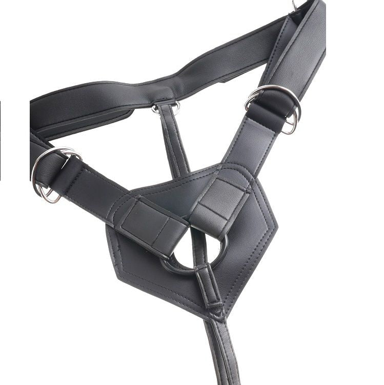 KING COCK - HARNESS WITH REALISTIC PENIS NATURAL 17.8 CM