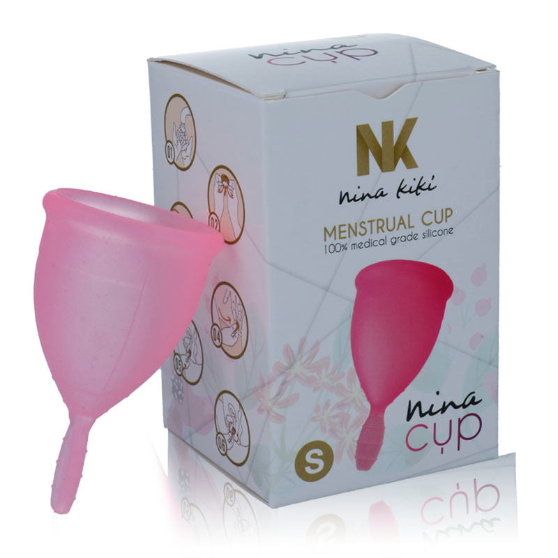 NINA KIKÃ - MENSTRUAL CUP PINK - SIZE S