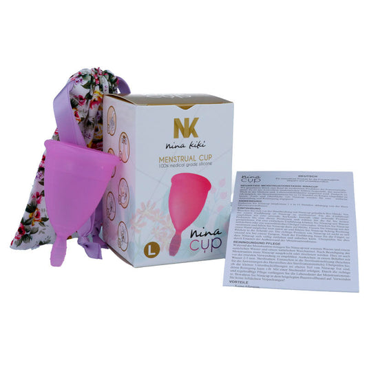 NINA KIKÃ - MENSTRUAL CUP PURPLE - SIZE L