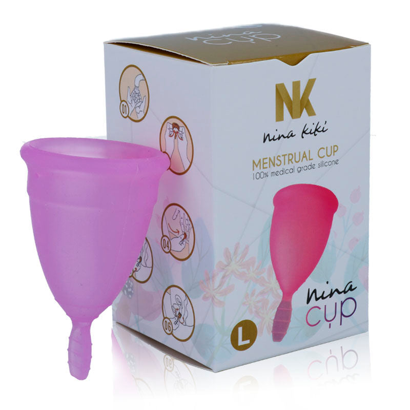 NINA KIKÃ - MENSTRUAL CUP PURPLE - SIZE L