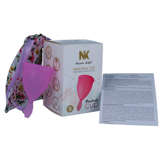 NINA KIKÃ - MENSTRUAL CUP PURPLE - SIZE S
