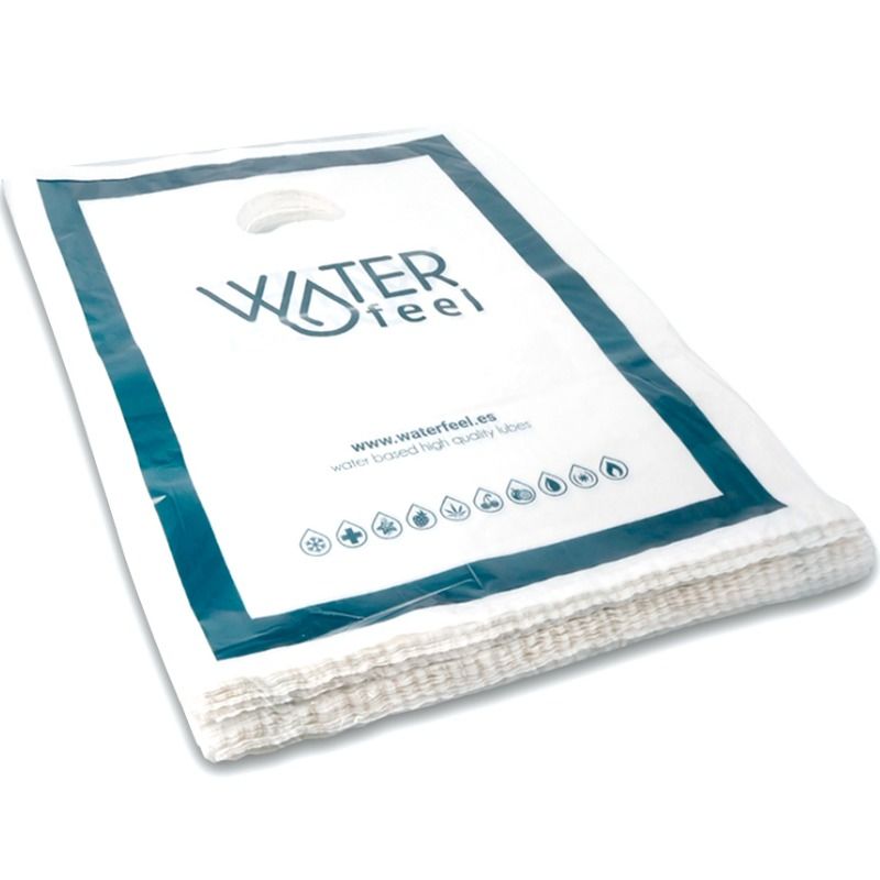 WATERFEEL - 100 MEDIUM PLASTIC BAGS 30 X 40 CM