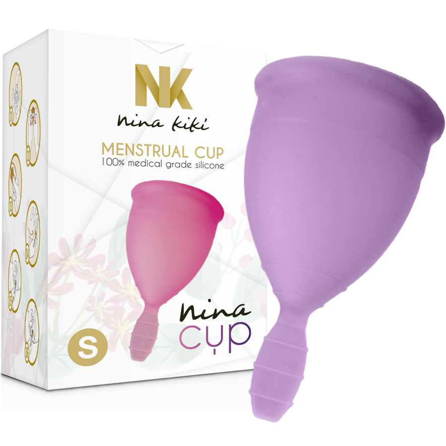 NINA KIKÃ - MENSTRUAL CUP PURPLE - SIZE S