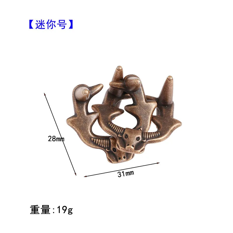 Fidget Toys Kids(7-16Years) Geometric Alloy Toys