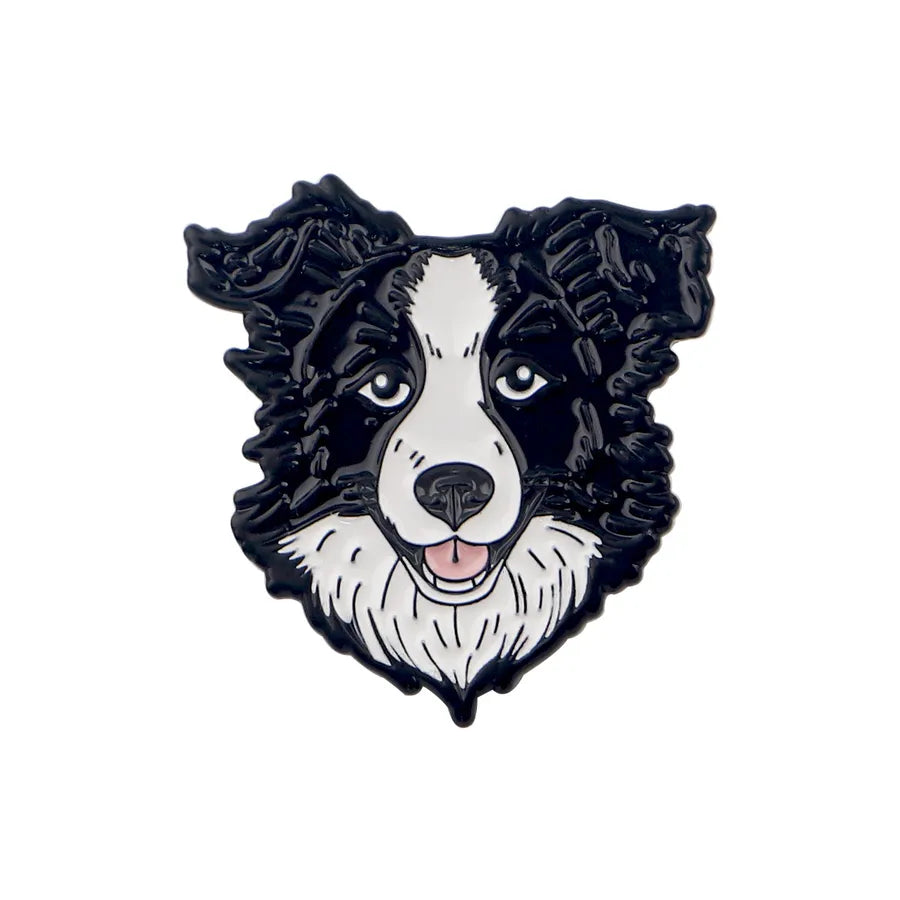 Cartoon Pet Dog Cat Alloy Pin Badge Fashion Clothing Backpack Accessory Zinc Alloy Animal Shaped Brooch Pin Trendy Jewelry Accessory