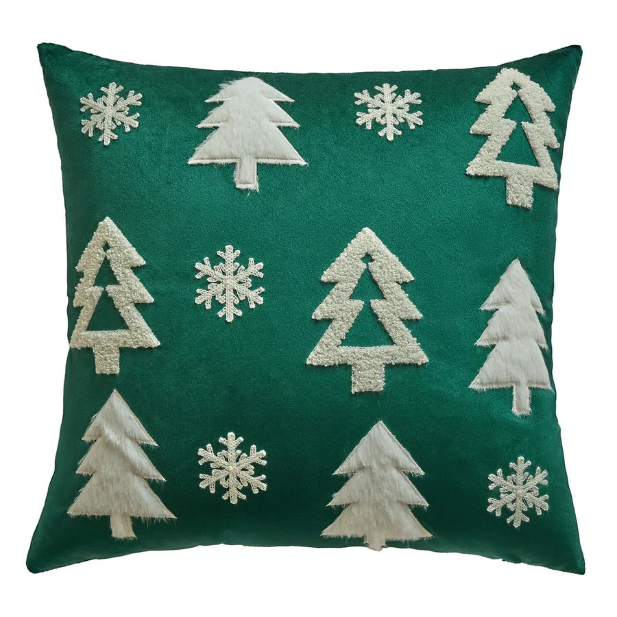 Cartoon style festive pillow cover 45x45 home bedding accessory