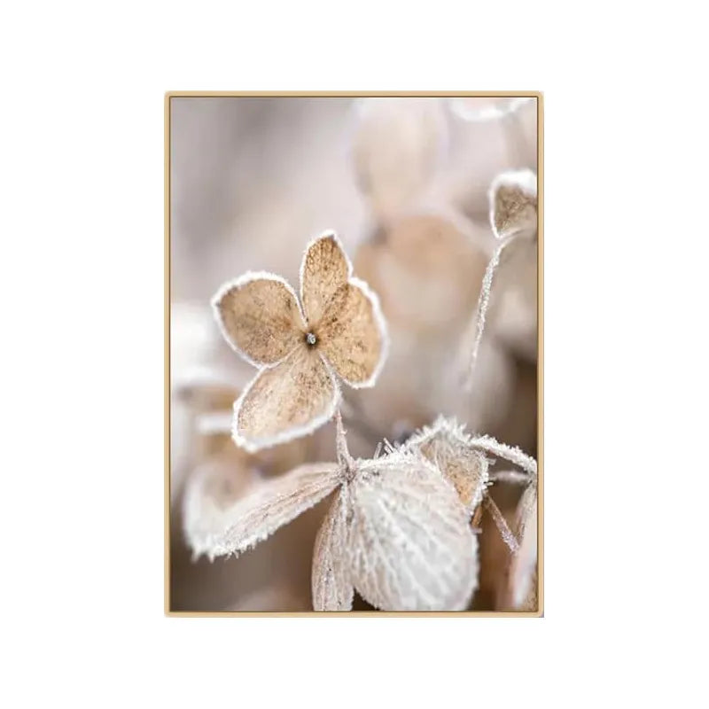 Pastoral Flower Landscape Canvas  Artificial Decorations