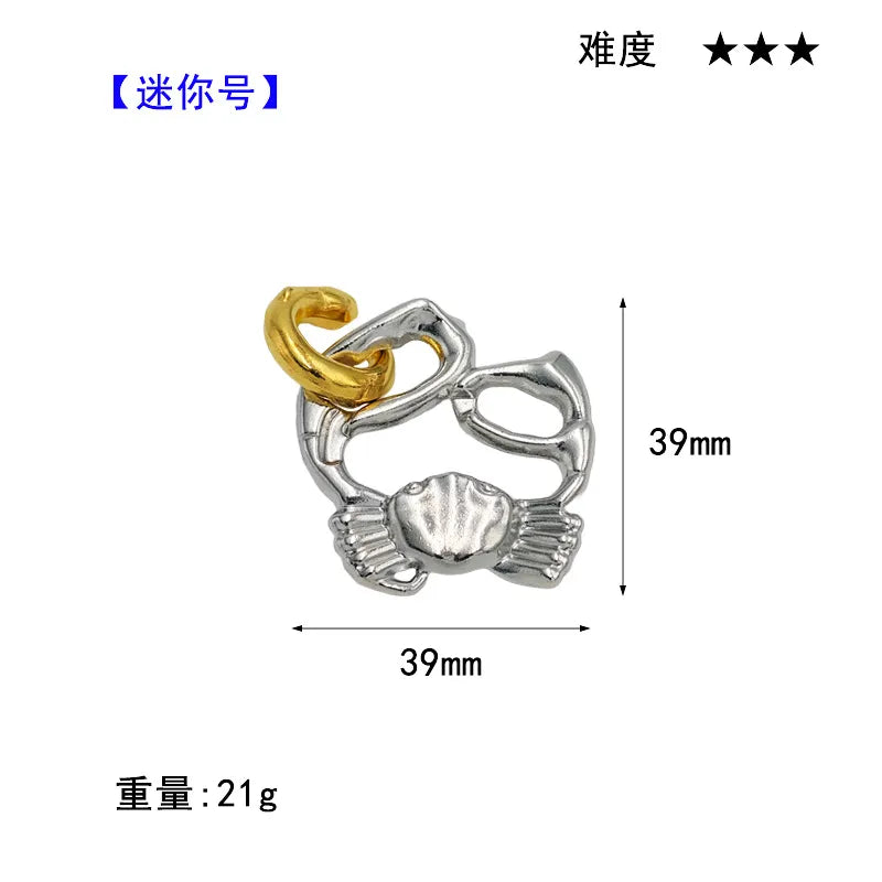Fidget Toys Kids(7-16Years) Geometric Alloy Toys