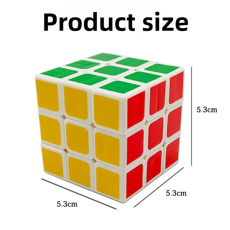 Rubik's Cube Intellect Puzzle Toy Made of Durable Plastic, Available in Multiple Colours