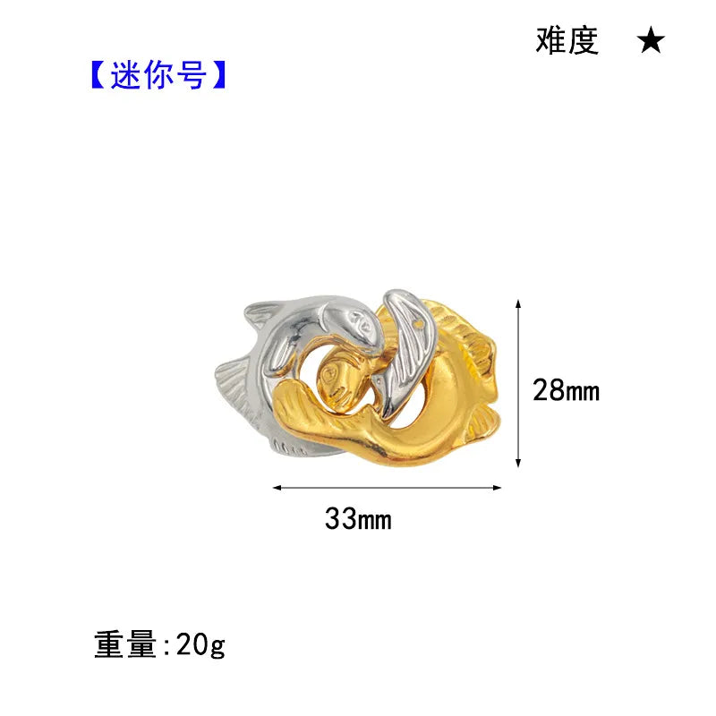 Fidget Toys Kids(7-16Years) Geometric Alloy Toys